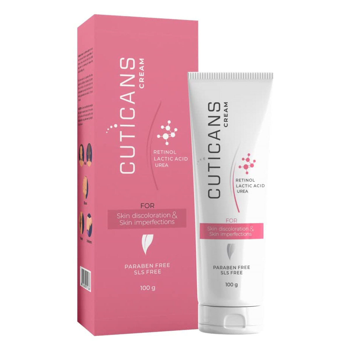 Cuticans Cream 100 gm, Pack of 1 Cuticans Cream 100 gm, Pack of 1