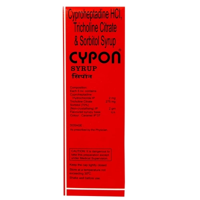 Cypon Syrup 200 ml, Pack of 1 LIQUID