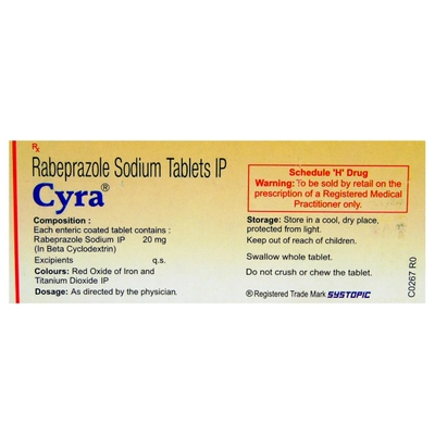 Cyra Tablet 10's, Pack of 10 TABLETS