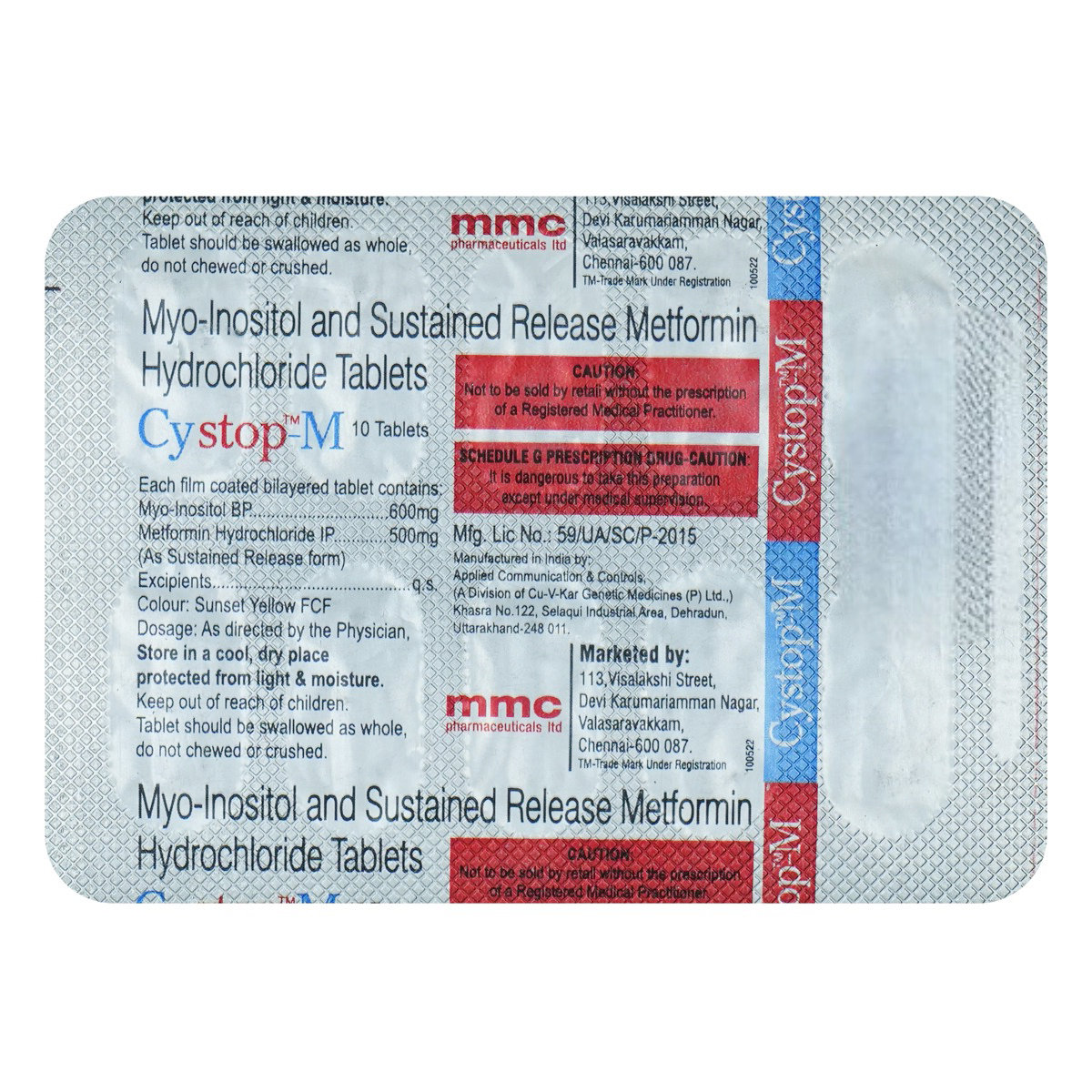 Cystop M Tablet 10's, Pack of 10 TABLETS Cystop M Tablet 10's, Pack of 10 TABLETS