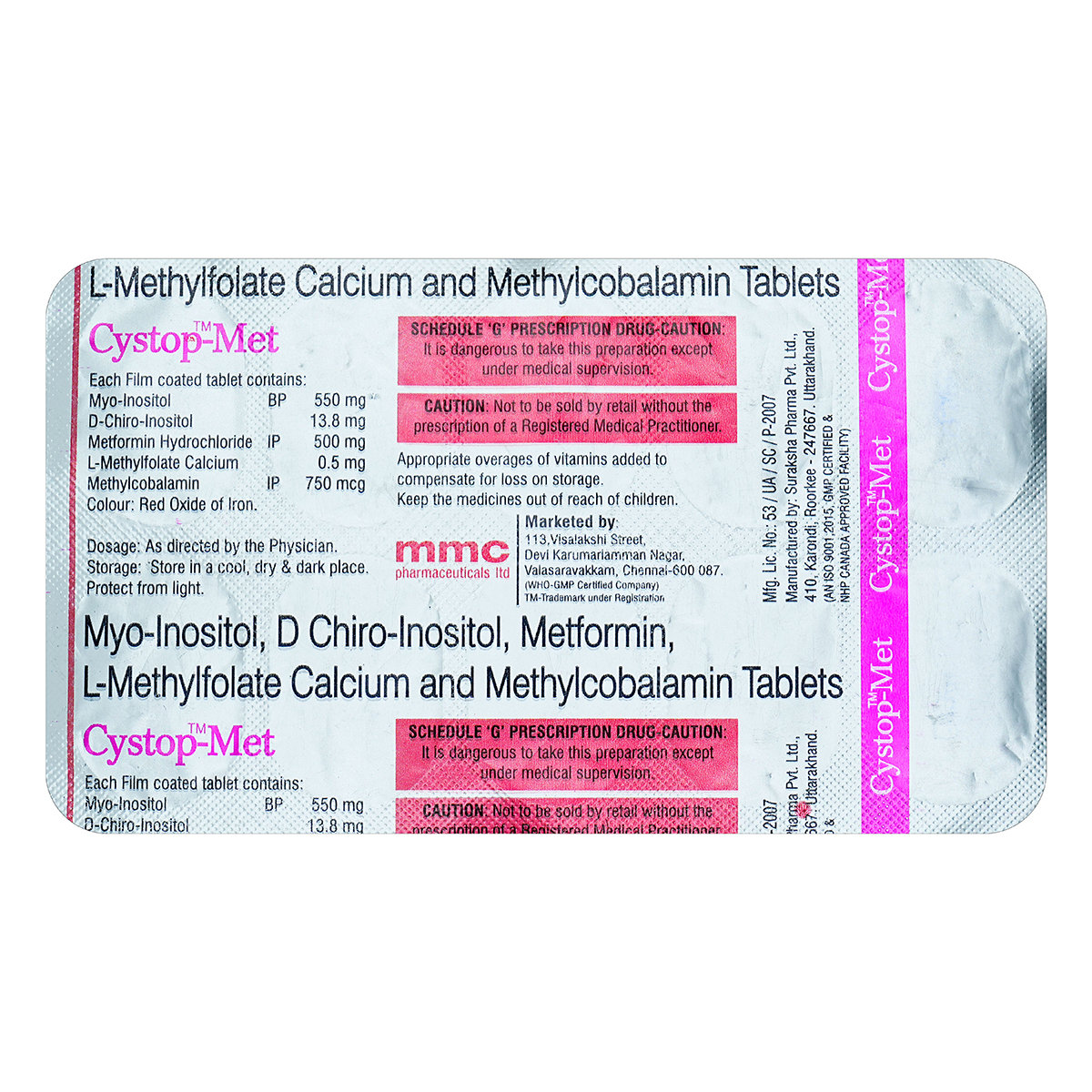 Cystop-Met Tablet 10's, Pack of 10 TabletS Cystop-Met Tablet 10's, Pack of 10 TabletS
