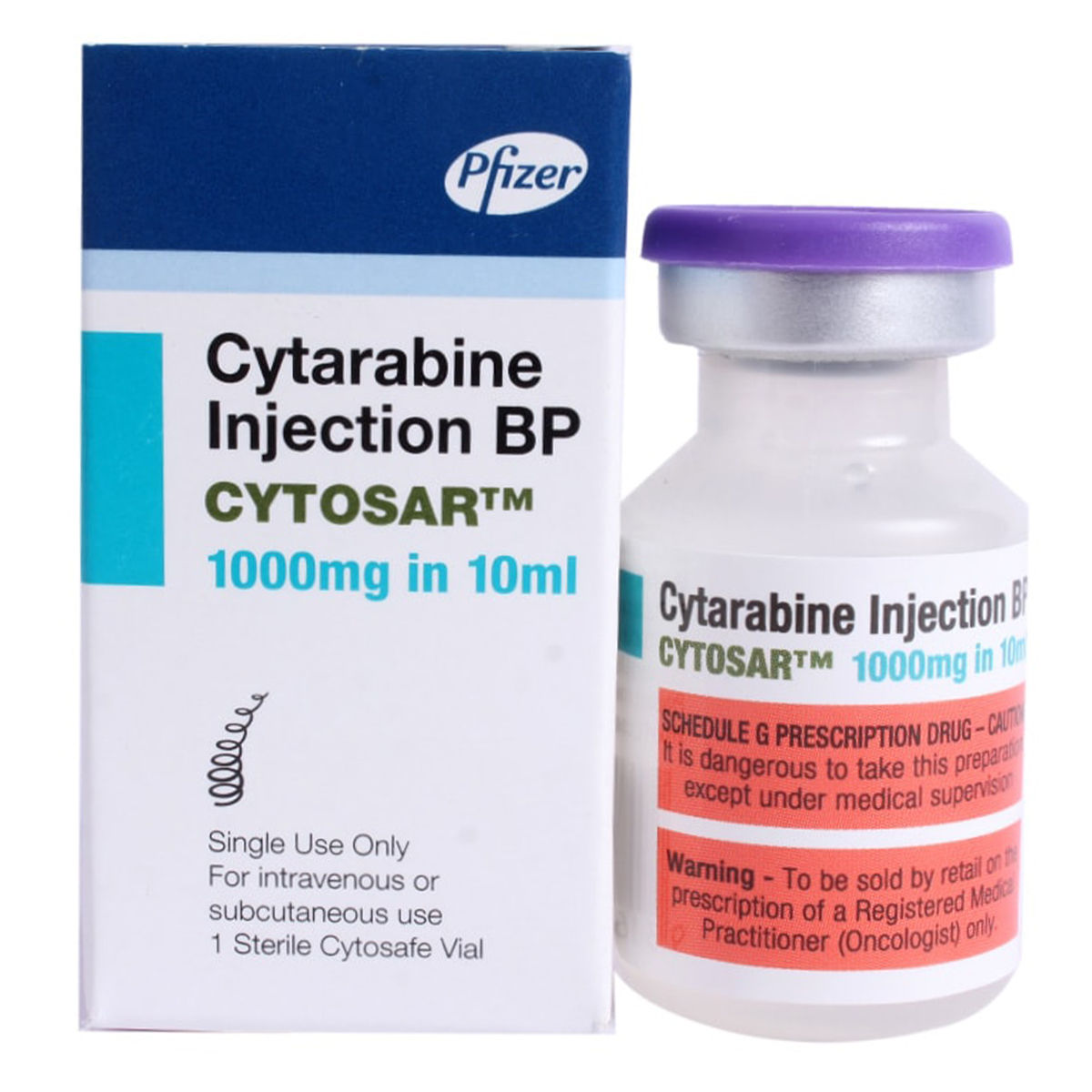 Buy CYTOSAR 1GM INJECTION 10ML Online