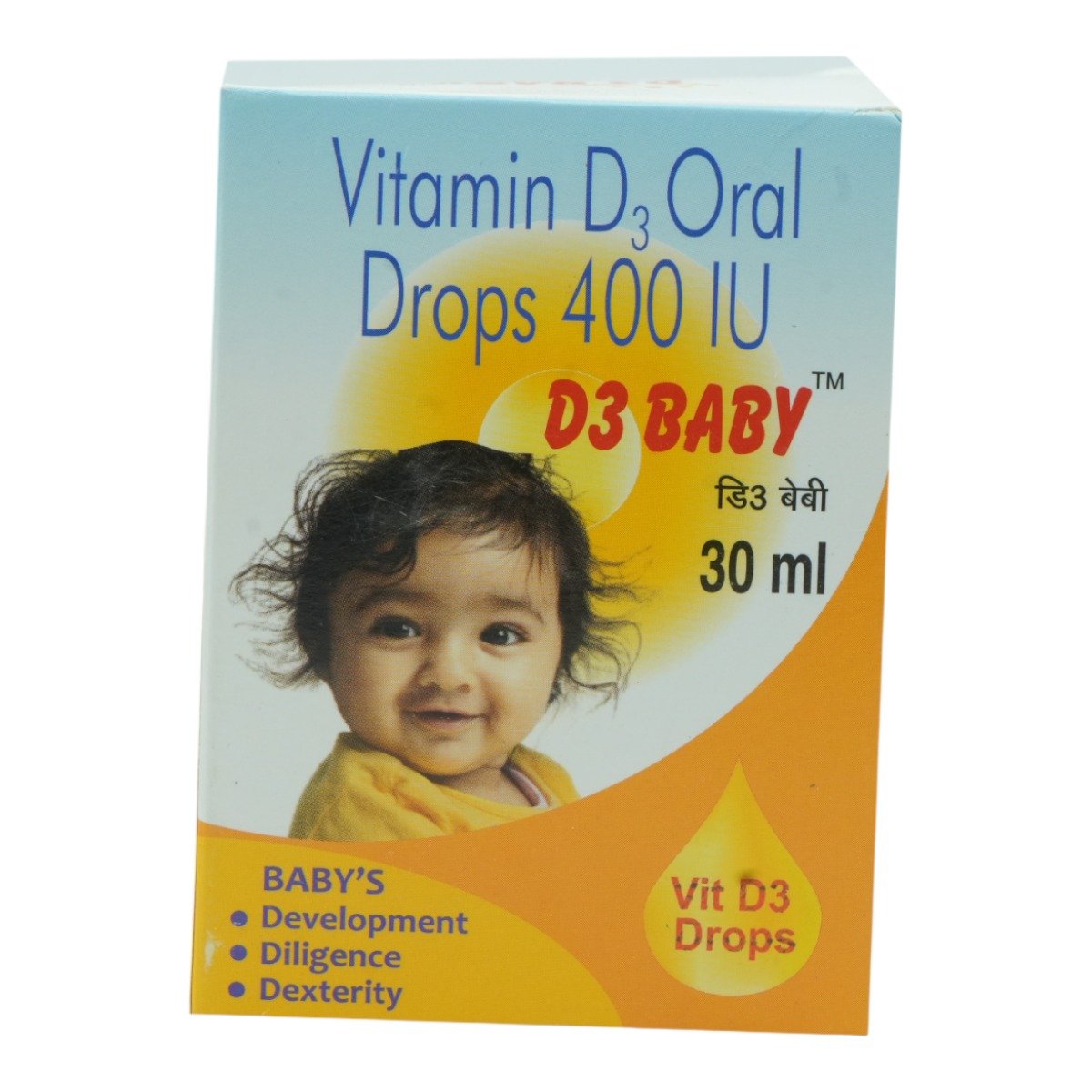 D3 Baby Oral Drops 30 ml, Pack of 1 D3 Baby Oral Drops 30 ml, Pack of 1