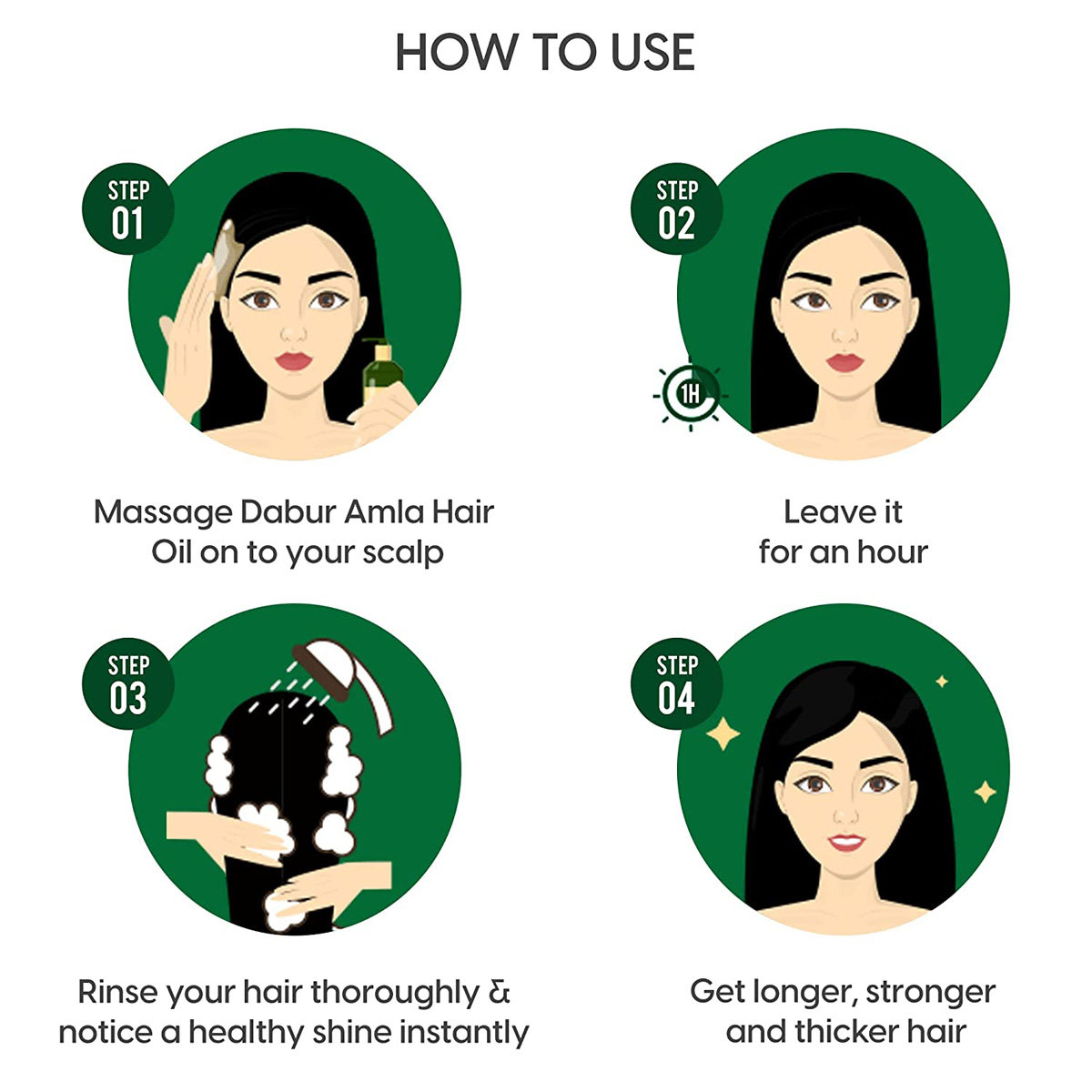 Dabur Amla Hair Oil, 450 ml, Pack of 1 Dabur Amla Hair Oil, 450 ml, Pack of 1