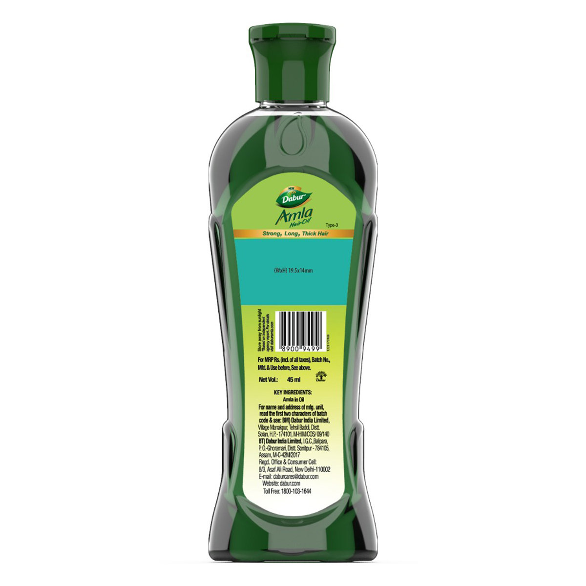 Dabur Amla Hair Oil, 45 ml, Pack of 1 Dabur Amla Hair Oil, 45 ml, Pack of 1