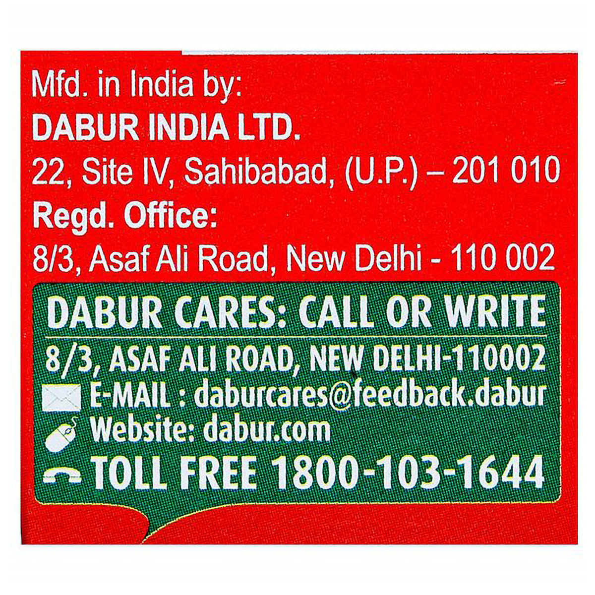 Dabur Erand Tail, 50 ml, Pack of 1 Dabur Erand Tail, 50 ml, Pack of 1