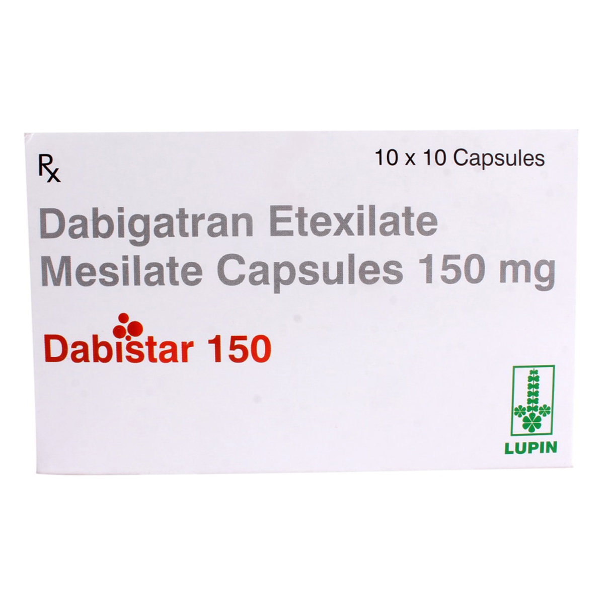 Dabistar 150mg Capsule 10's, Pack of 10 CAPSULES Dabistar 150mg Capsule 10's, Pack of 10 CAPSULES