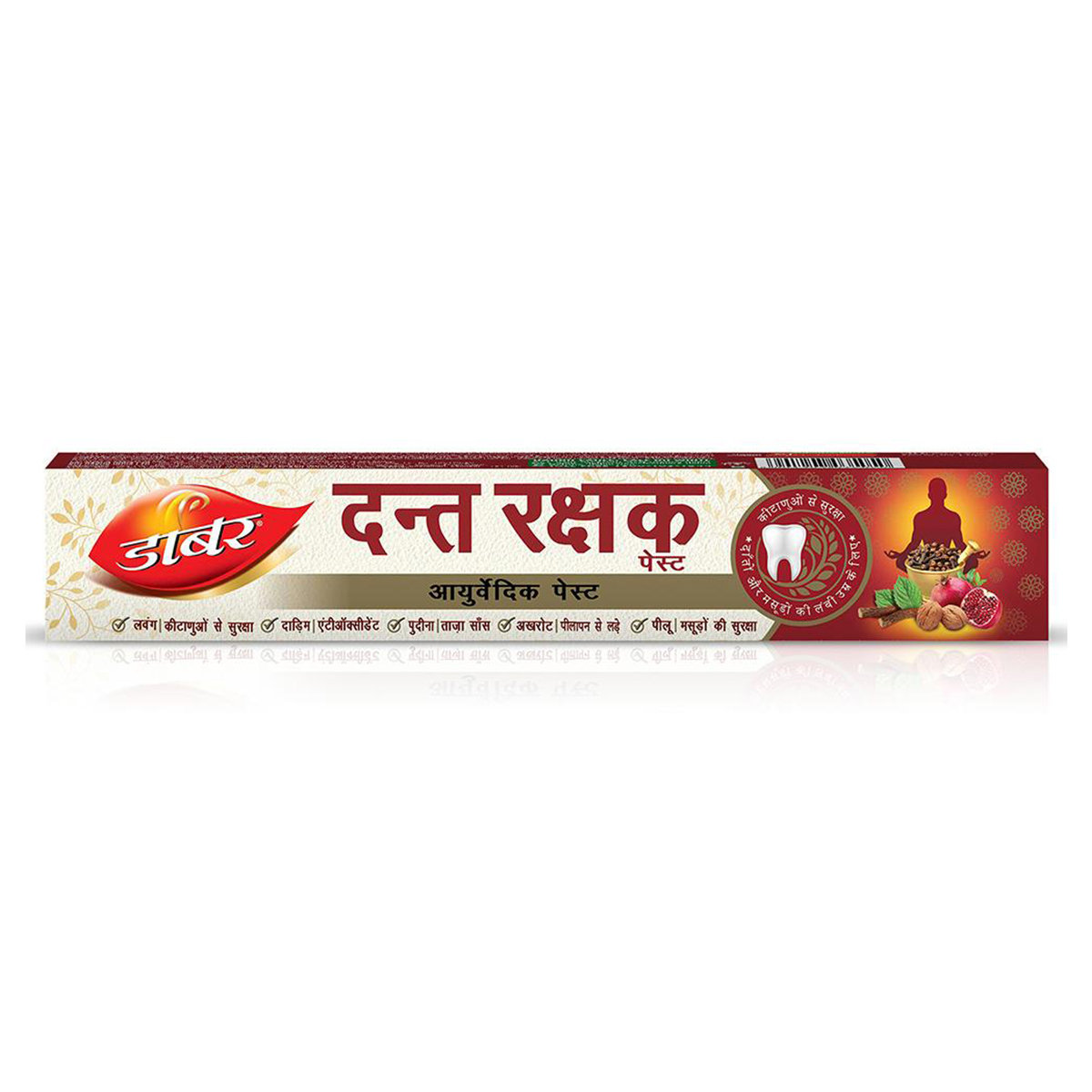 Dabur Dant Rakshak Ayurvedic Toothpaste, 80 gm, Pack of 1 Dabur Dant Rakshak Ayurvedic Toothpaste, 80 gm, Pack of 1