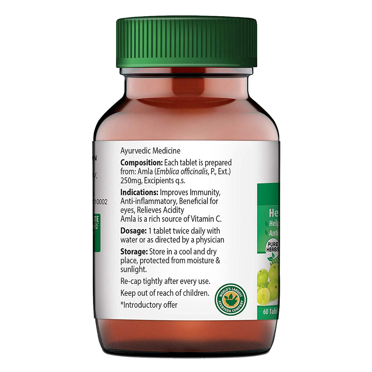 Dabur Amla, 60 Tablets, Pack of 1 Dabur Amla, 60 Tablets, Pack of 1