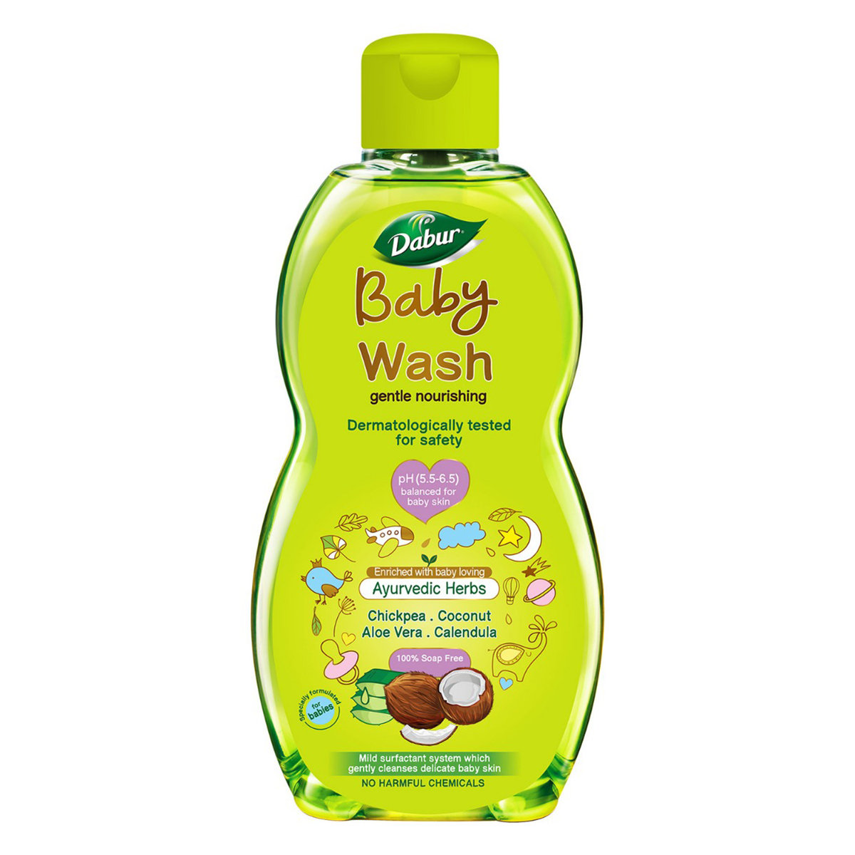 Dabur Gentle Nourishing Baby Wash, 200 ml, Pack of 1 Dabur Gentle Nourishing Baby Wash, 200 ml, Pack of 1