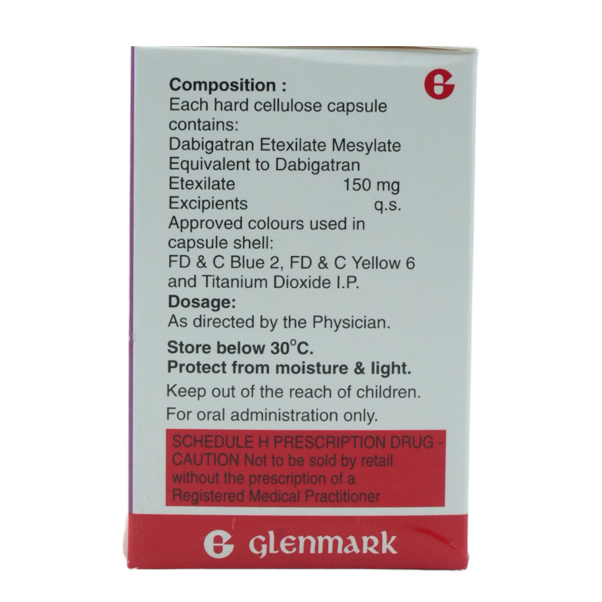 Dabigza 150 Capsule 14's, Pack of 1 CAPSULE Dabigza 150 Capsule 14's, Pack of 1 CAPSULE