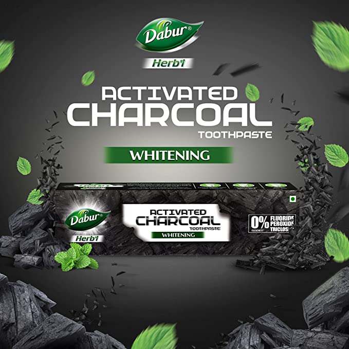 Dabur Herb’l Activated Charcoal Toothpaste, 120 gm, Pack of 1 Dabur Herb’l Activated Charcoal Toothpaste, 120 gm, Pack of 1
