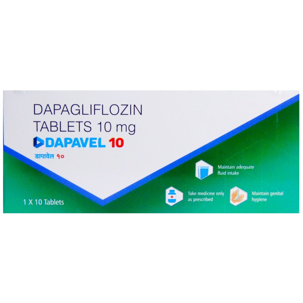 Dapavel 10 Tablet 10's, Pack of 10 TABLETS Dapavel 10 Tablet 10's, Pack of 10 TABLETS