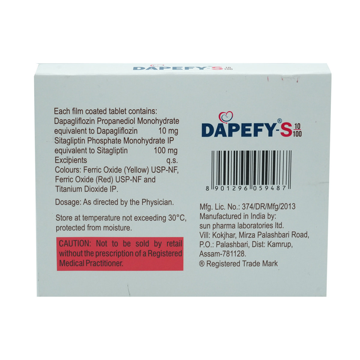 Dapefy-S 10/100 Tablet 15's, Pack of 15 Dapefy-S 10/100 Tablet 15's, Pack of 15