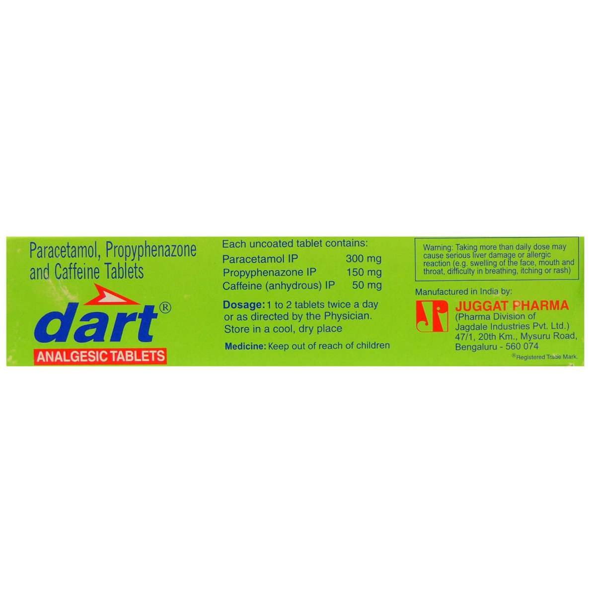 Dart Tablet 10's, Pack of 10 Dart Tablet 10's, Pack of 10