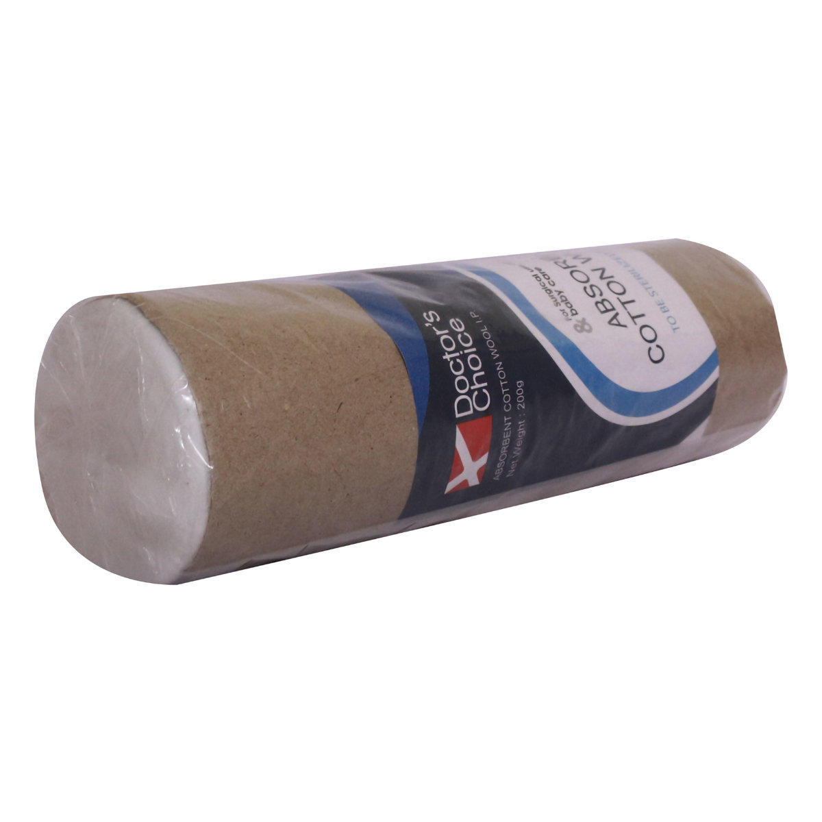 Doctor's Choice Absorbent Cotton Wool I.P., 200 gm, Pack of 1 Doctor's Choice Absorbent Cotton Wool I.P., 200 gm, Pack of 1