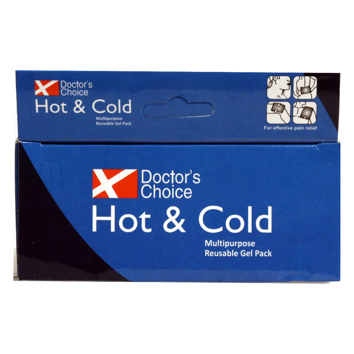 Doctor's Choice Hot & Cold Gel Pack Medium, 1 Count, Pack of 1 Doctor's Choice Hot & Cold Gel Pack Medium, 1 Count, Pack of 1