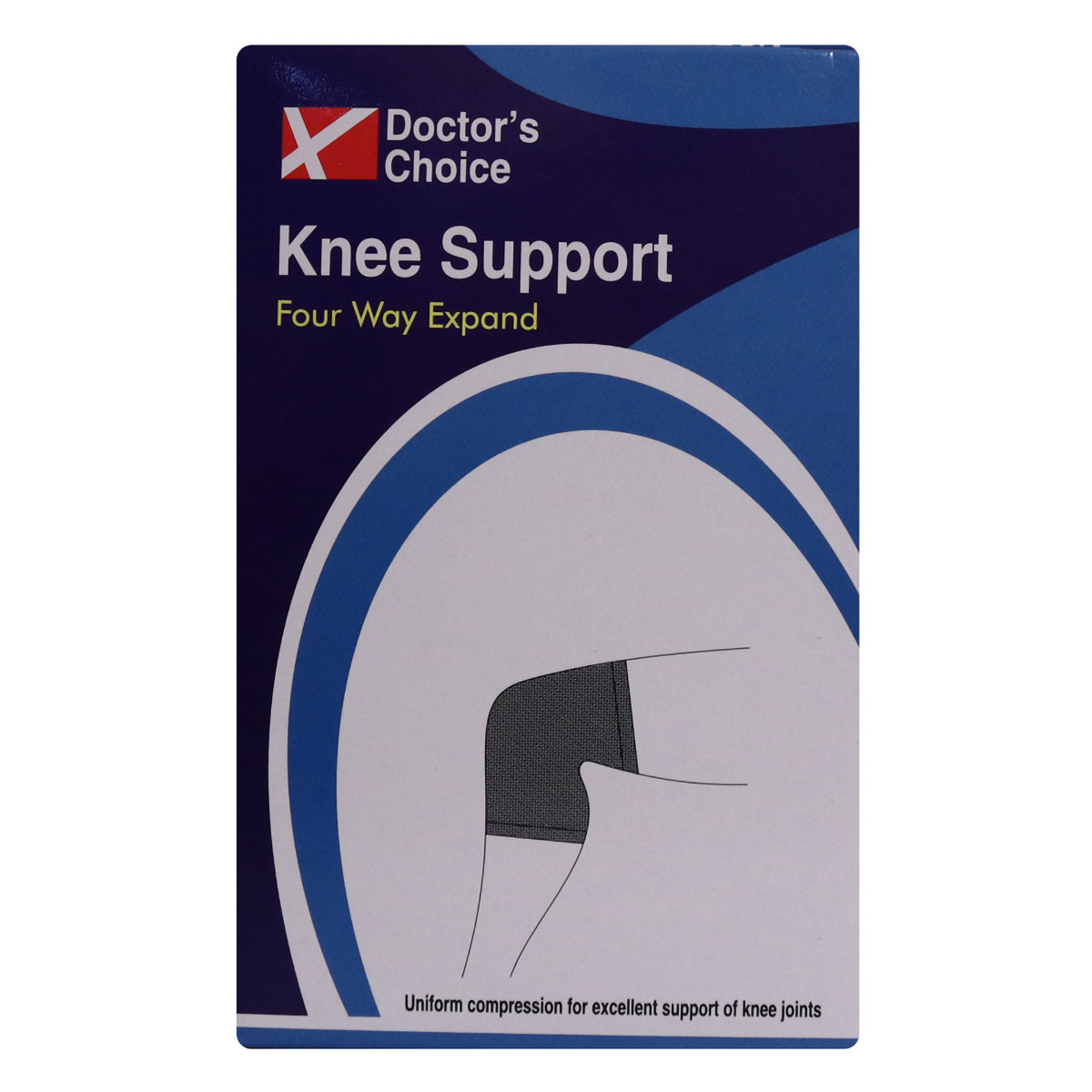 Doctor's Choice Knee Support Regular XL, 1 Count, Pack of 1 Doctor's Choice Knee Support Regular XL, 1 Count, Pack of 1