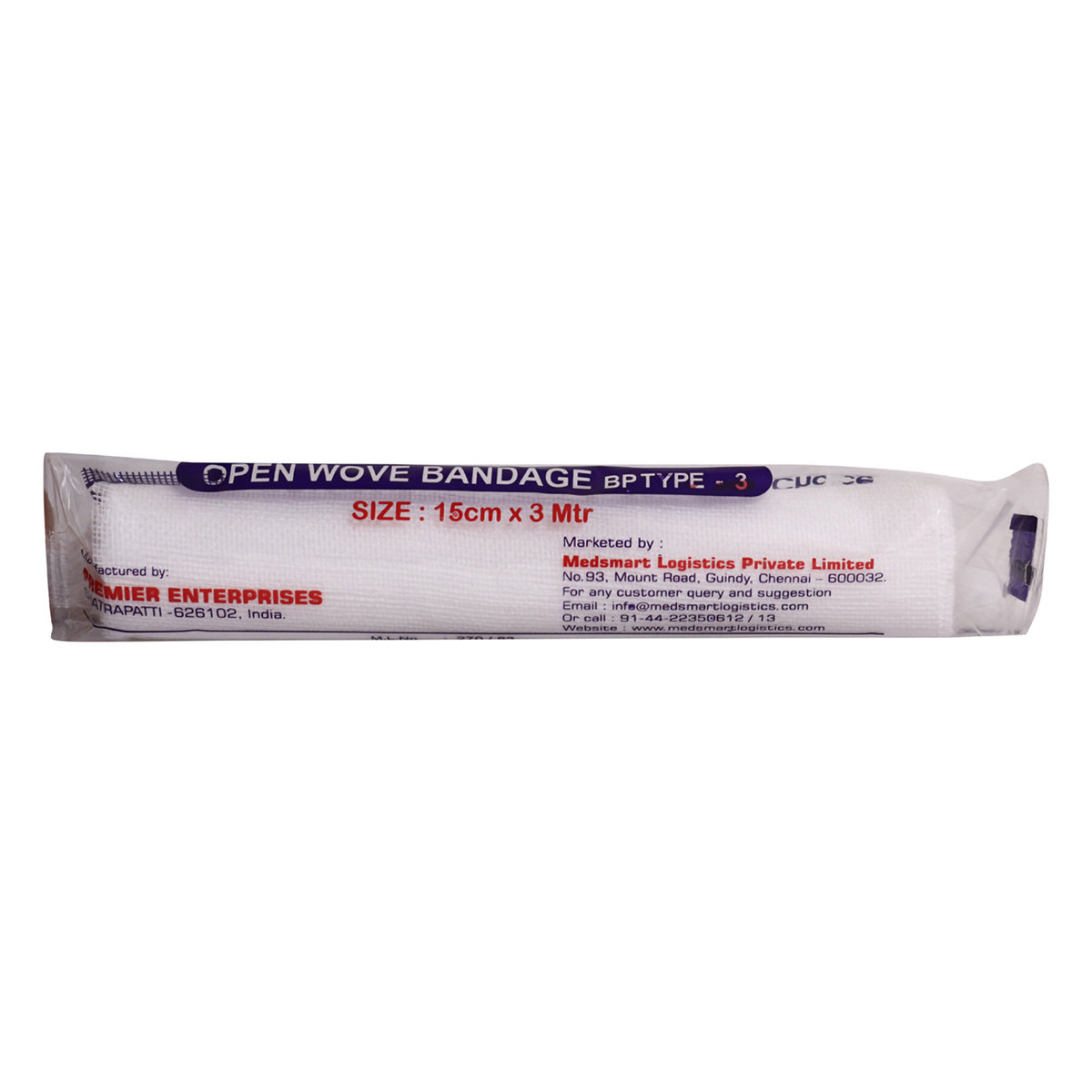 Doctor's Choice Wove Bandage 15 cm x 3 m, 10 Count, Pack of 10 Doctor's Choice Wove Bandage 15 cm x 3 m, 10 Count, Pack of 10