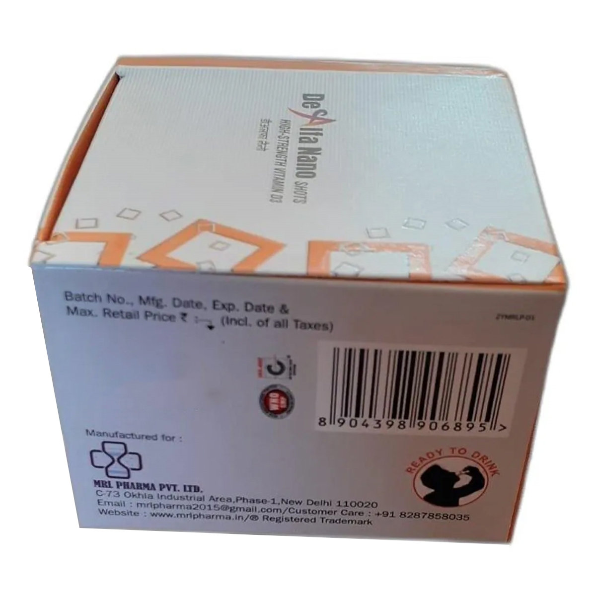 Dealfa Nano Shots 60K Sugar Free Oral Solution 5 ml, Pack of 1 SOLUTION Dealfa Nano Shots 60K Sugar Free Oral Solution 5 ml, Pack of 1 SOLUTION