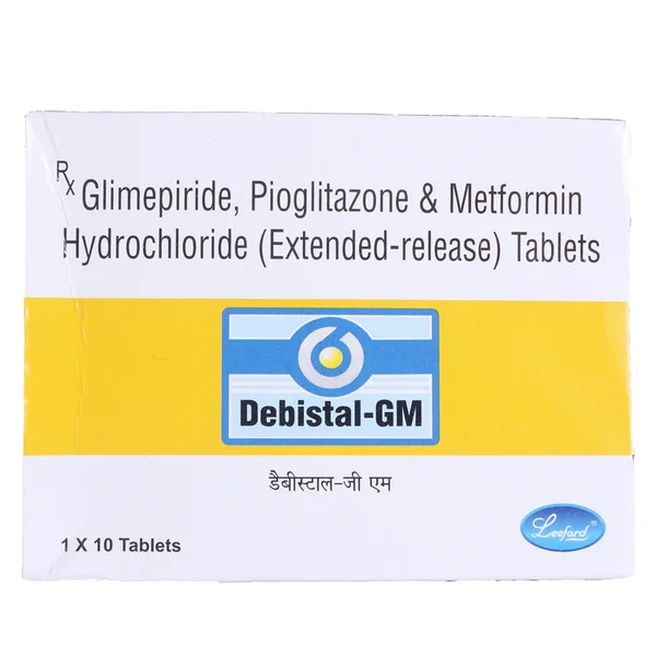 Debistal GM Tablet 10's, Pack of 10 TabletS