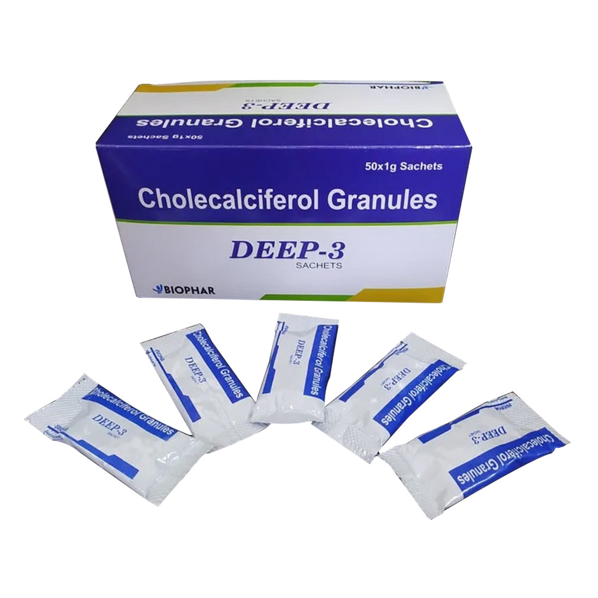 Deep-3 Sachets 1 gm, Pack of 1 Deep-3 Sachets 1 gm, Pack of 1