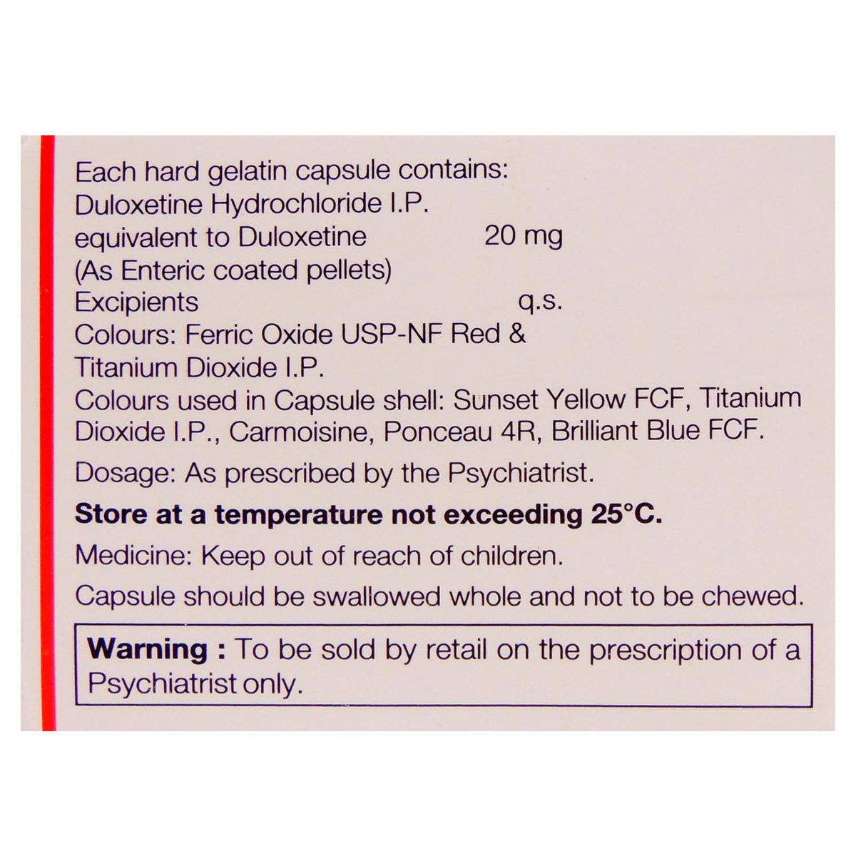 Delok 20 Capsule 10's, Pack of 10 CapsuleS Delok 20 Capsule 10's, Pack of 10 CapsuleS