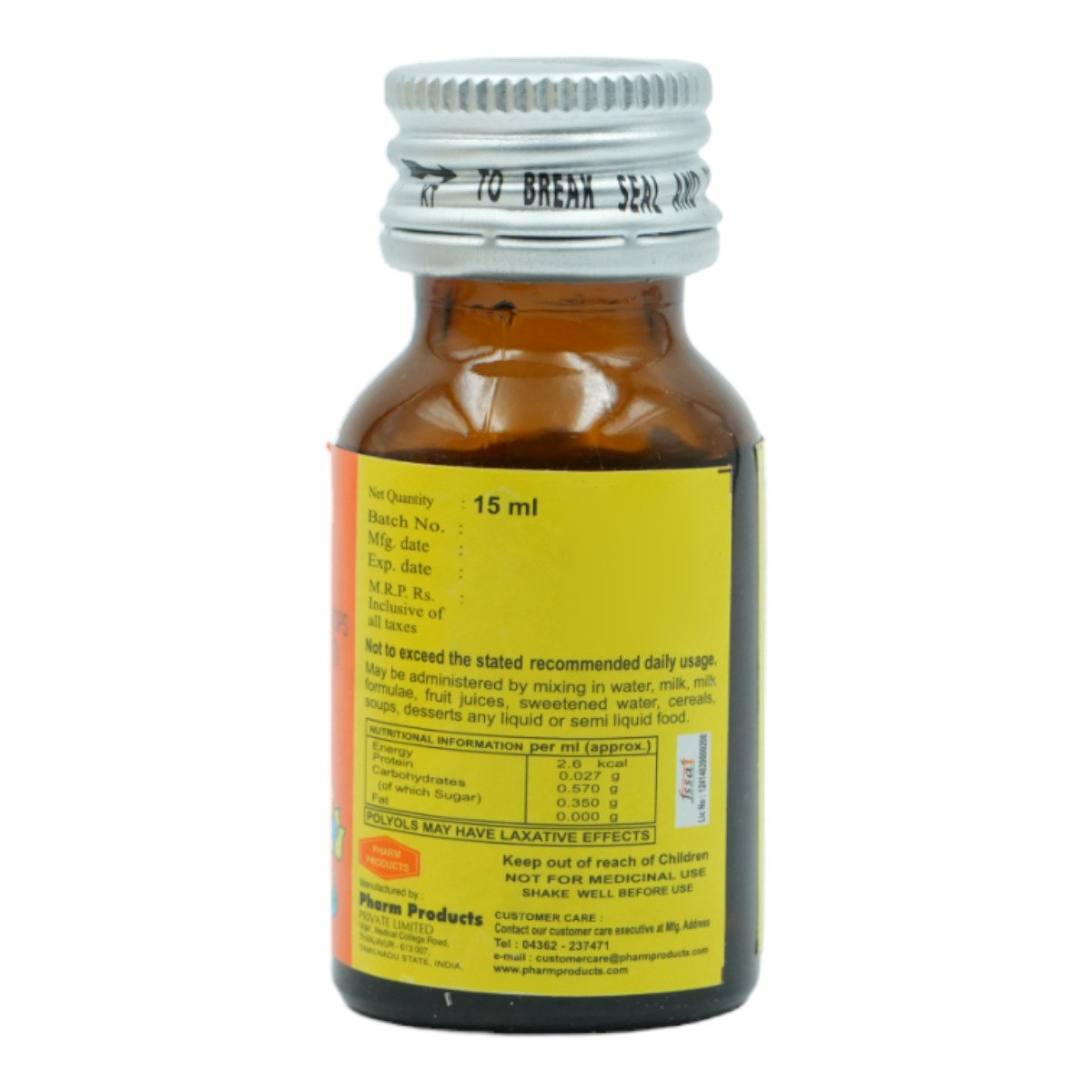 DELICES DROPS 15ML , Pack of 1 Drops DELICES DROPS 15ML , Pack of 1 Drops