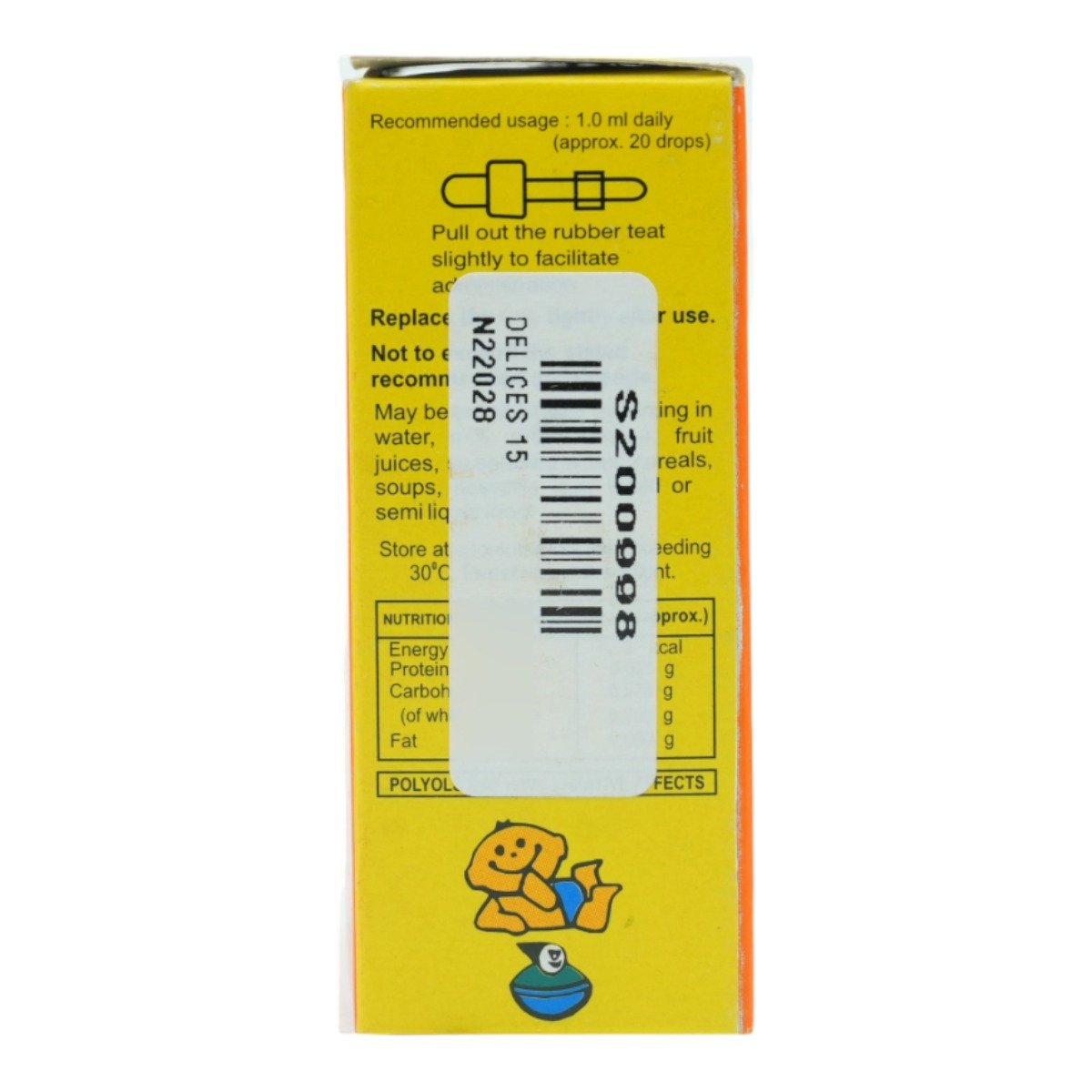 DELICES DROPS 15ML , Pack of 1 Drops DELICES DROPS 15ML , Pack of 1 Drops