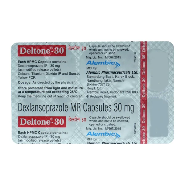 Deltone-30 Capsule 10's, Pack of 10 CAPSULES
