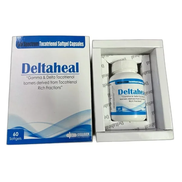 Deltaheal Softgel Capsule 60's, Pack of 1 Capsule