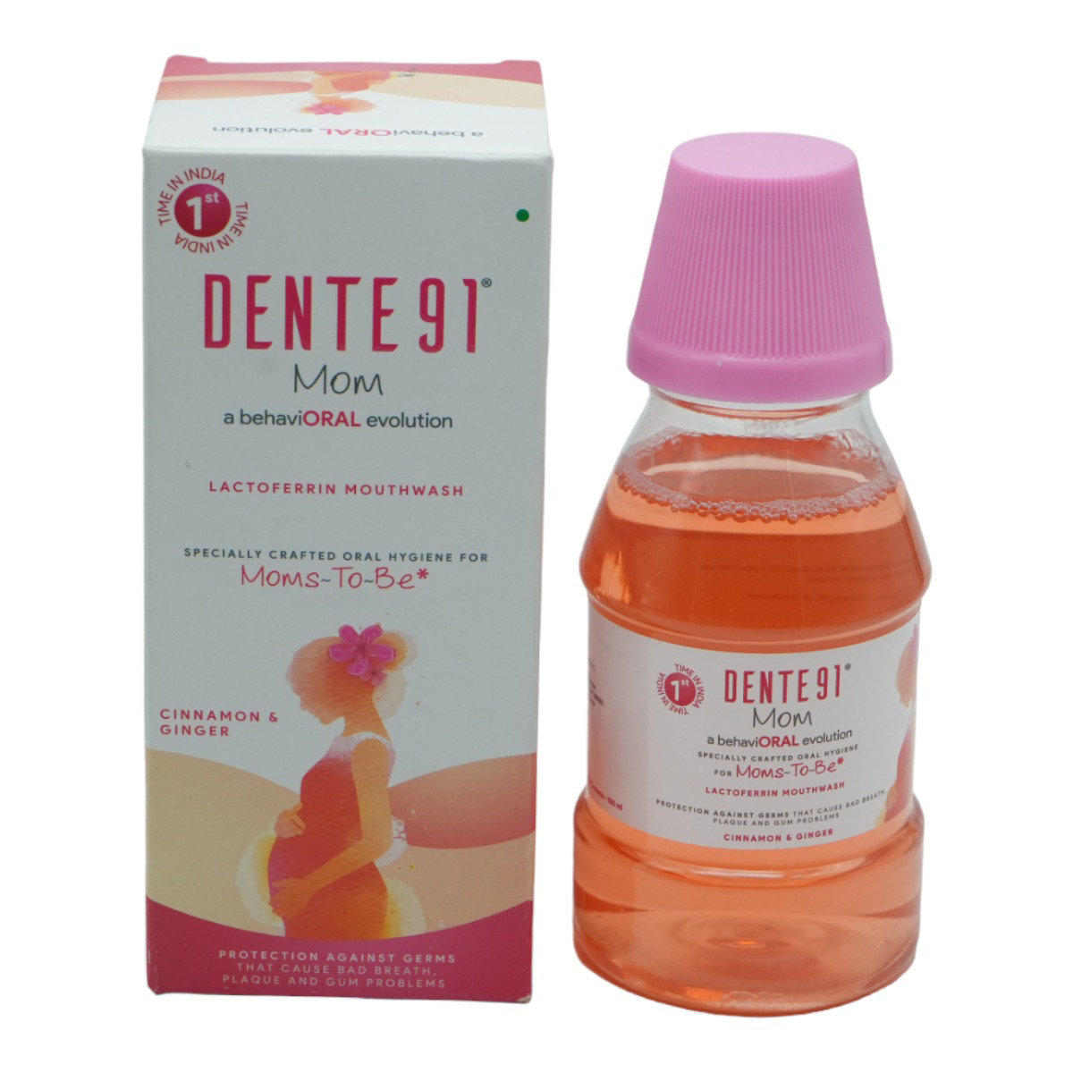Dente 91 Mom Mouth Wash 150 ml, Pack of 1 Dente 91 Mom Mouth Wash 150 ml, Pack of 1