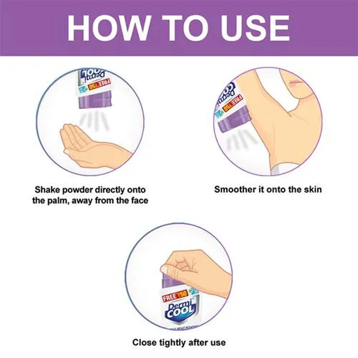 Dermi Cool Lavender Prickly Heat Powder 150 gm | With Soothing Lavender | Relieves Skin Itching, Prickly Heat, Dhobi Itch & Athlete's foot, Pack of 1 Dermi Cool Lavender Prickly Heat Powder 150 gm | With Soothing Lavender | Relieves Skin Itching, Prickly Heat, Dhobi Itch & Athlete's foot, Pack of 1