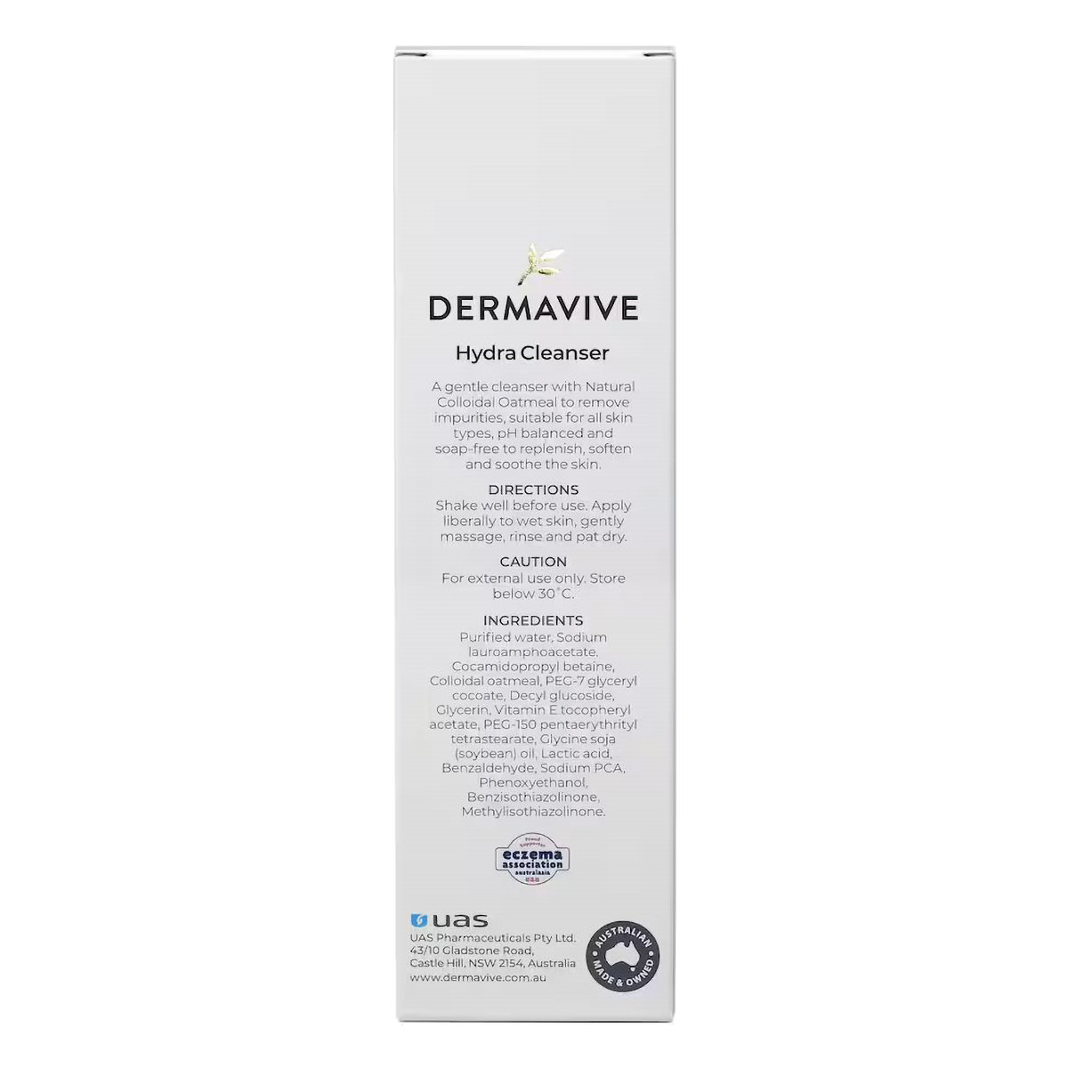 Dermavive Hydra Cleanser 250 ml, Pack of 1 Dermavive Hydra Cleanser 250 ml, Pack of 1