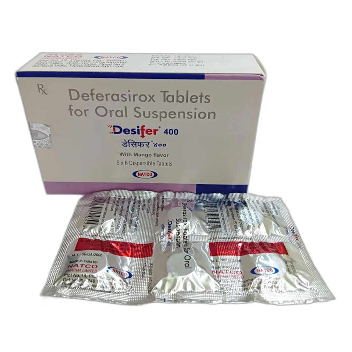 Buy Desifer 400 mg Tablet 6's Online