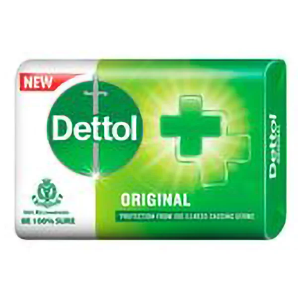 Dettol Original Soap 125 gm | Daily Germ Protection | IMA Recomended, Pack of 1