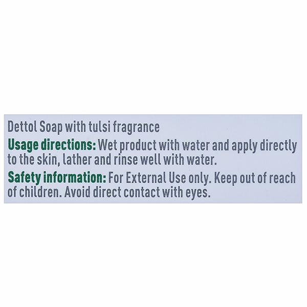 Dettol & Moms Tulsi Soap 75 gm | Germ Protection | With Tulsi Fragrance | IMA Recommended, Pack of 1 Dettol & Moms Tulsi Soap 75 gm | Germ Protection | With Tulsi Fragrance | IMA Recommended, Pack of 1