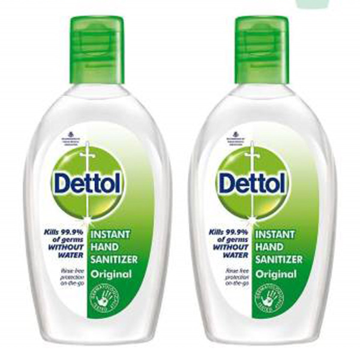 Dettol Original Hand Sanitizer, 100 ml (2x50 ml), Pack of 50 Dettol Original Hand Sanitizer, 100 ml (2x50 ml), Pack of 50