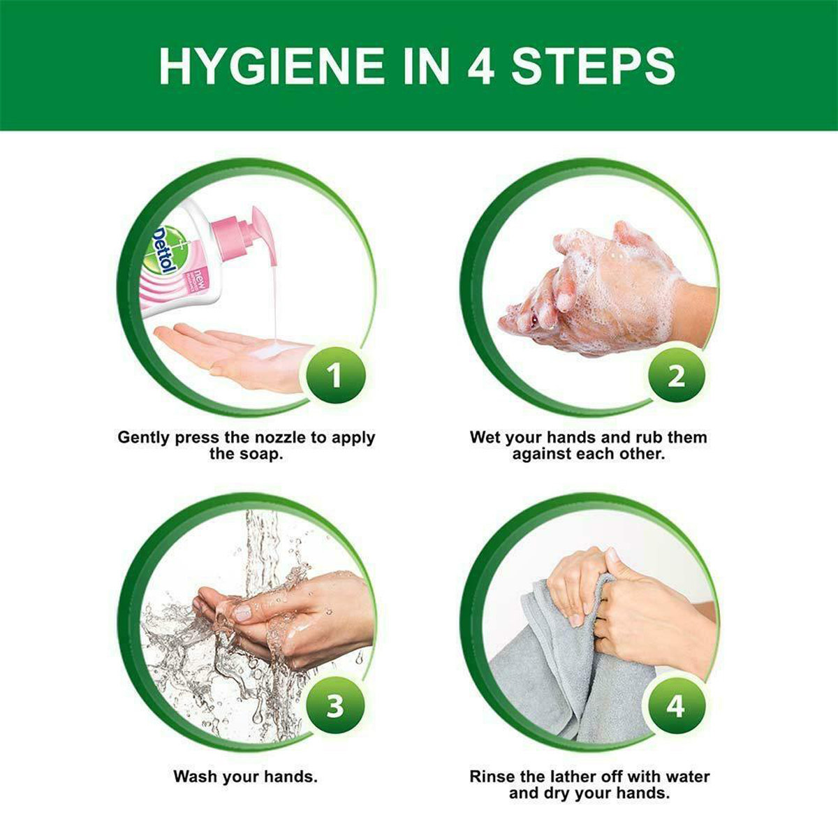 Dettol Skincare Liquid Handwash, 525 ml Refill Pack (3 x 175 ml), Pack of 1 Dettol Skincare Liquid Handwash, 525 ml Refill Pack (3 x 175 ml), Pack of 1