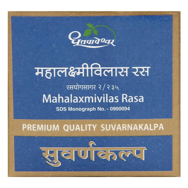 Dhootapapeshwar Premium Mahalaxmivilas Rasa, 30 Tablets, Pack of 1