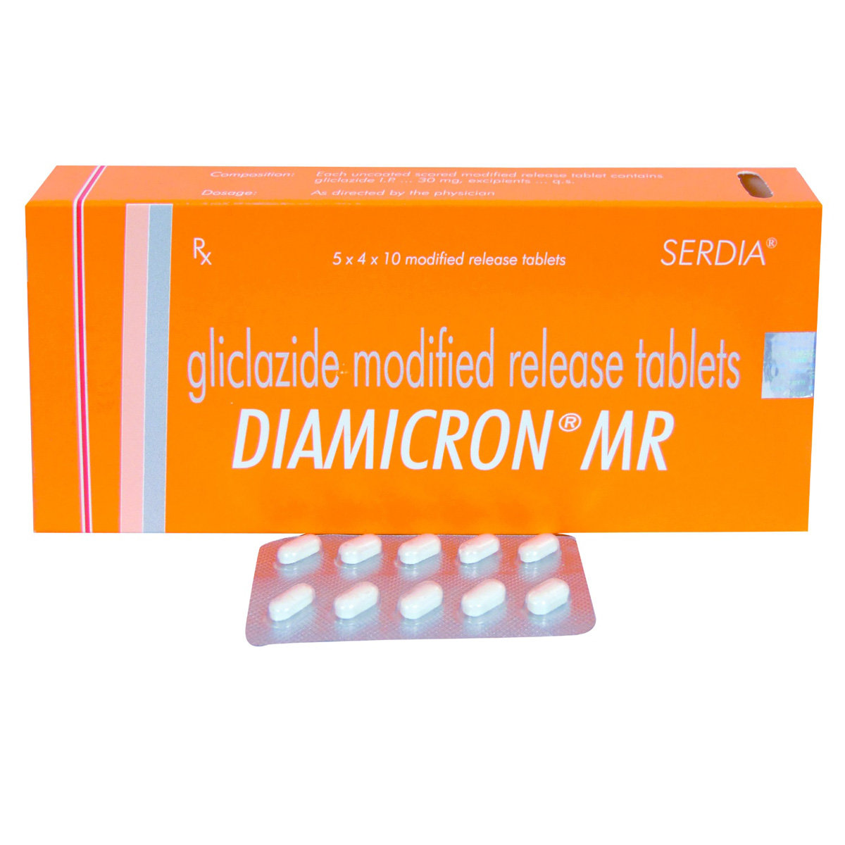 Diamicron MR Tablet 10's, Pack of 10 TABLETS Diamicron MR Tablet 10's, Pack of 10 TABLETS