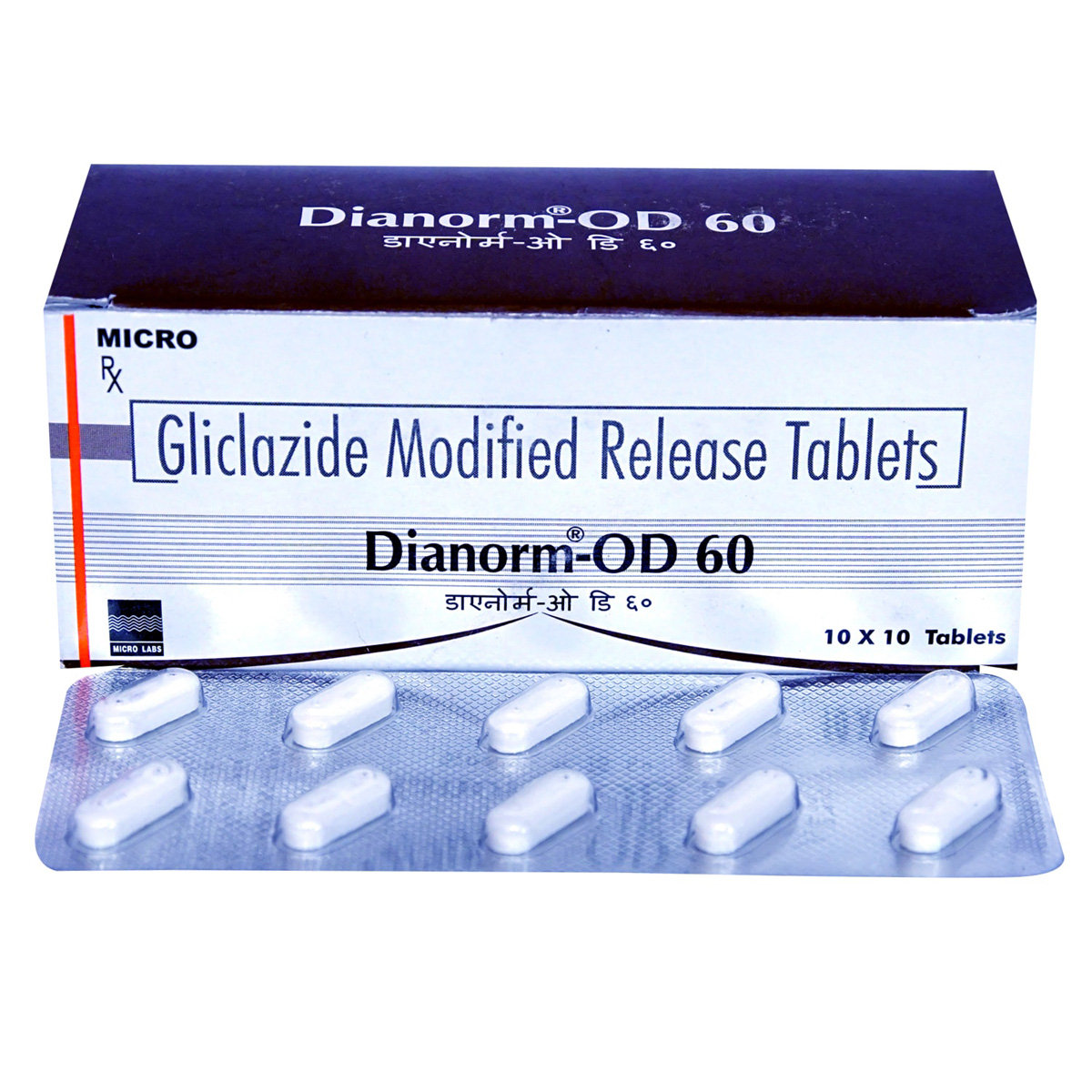 Dianorm-OD 60 Tablet 10's, Pack of 10 TABLETS Dianorm-OD 60 Tablet 10's, Pack of 10 TABLETS