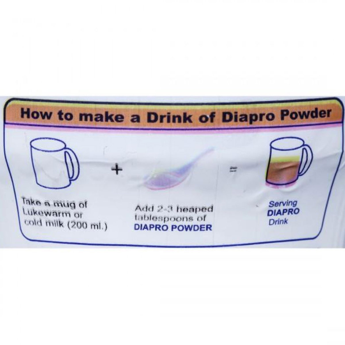 Diapro Sugar Free Vanilla Flavour Powder, 200 gm, Pack of 1 Diapro Sugar Free Vanilla Flavour Powder, 200 gm, Pack of 1