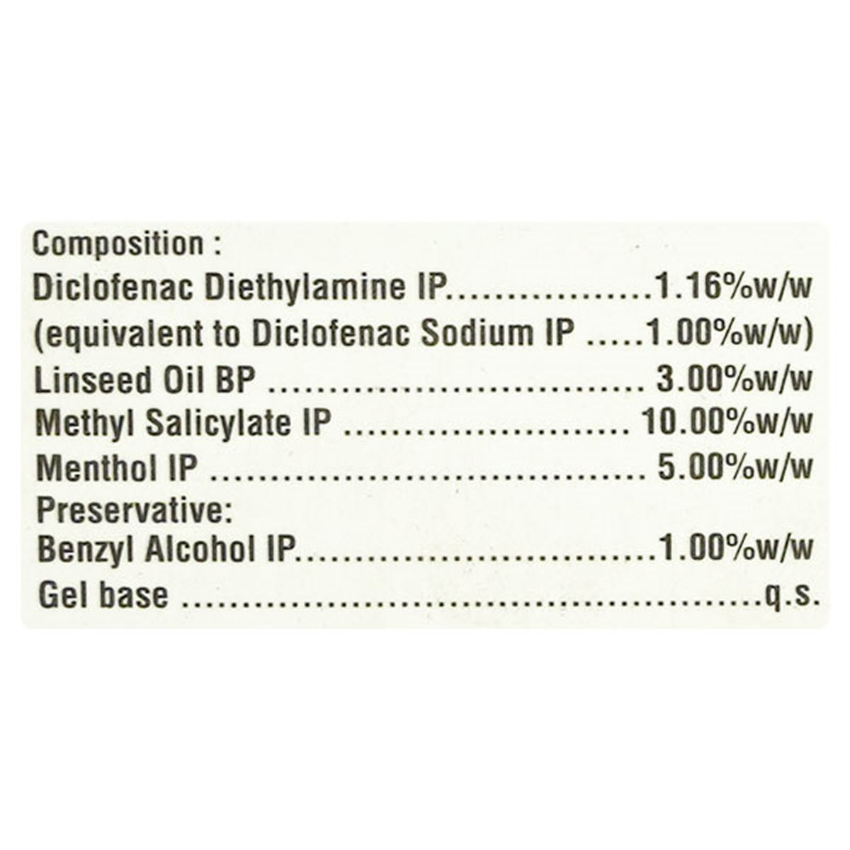 Diclomet Gel 30 gm, Pack of 1 OINTMENT Diclomet Gel 30 gm, Pack of 1 OINTMENT