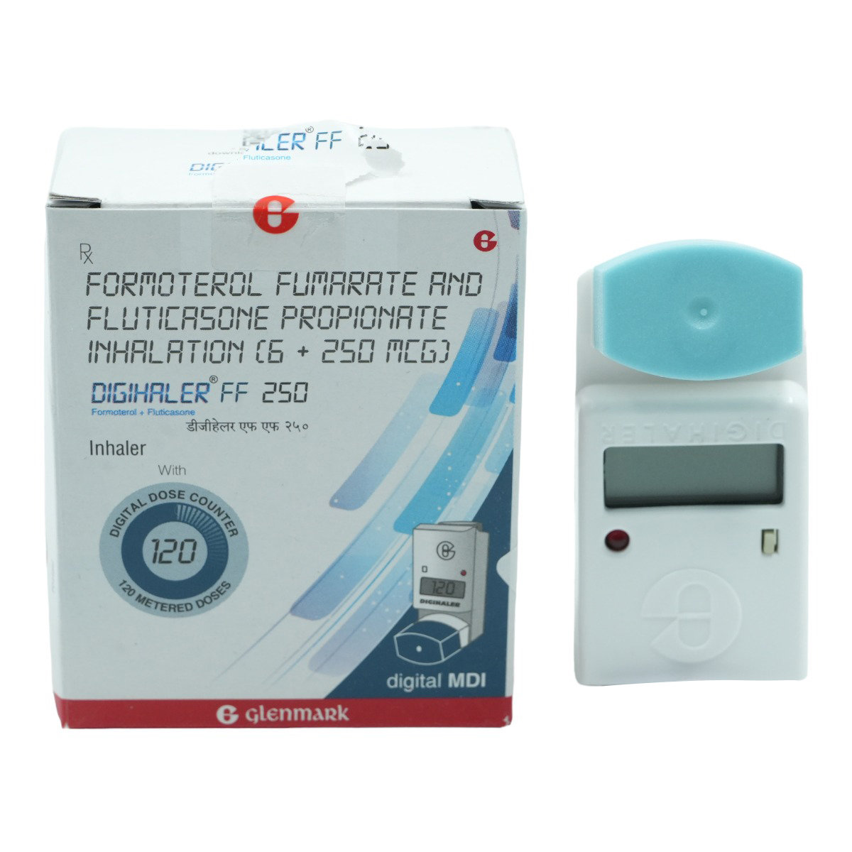 Digihaler FF 250 Inhaler 120 mdi, Pack of 1 INHALER Digihaler FF 250 Inhaler 120 mdi, Pack of 1 INHALER