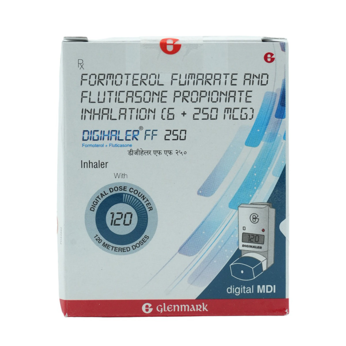 Digihaler FF 250 Inhaler 120 mdi, Pack of 1 INHALER Digihaler FF 250 Inhaler 120 mdi, Pack of 1 INHALER