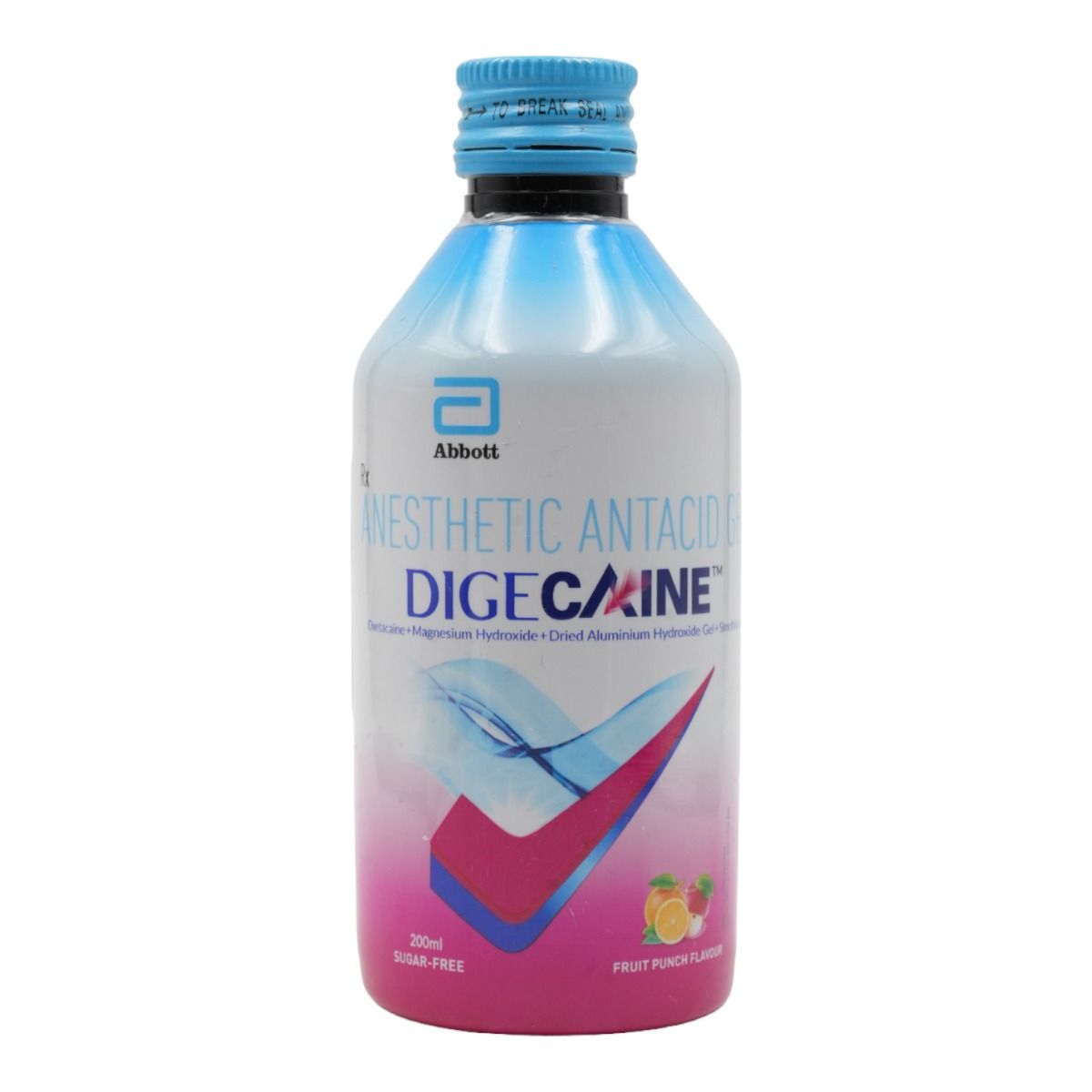 Buy Digecaine Sugar Free Fruit Punch Oral Gel 200 ml Online