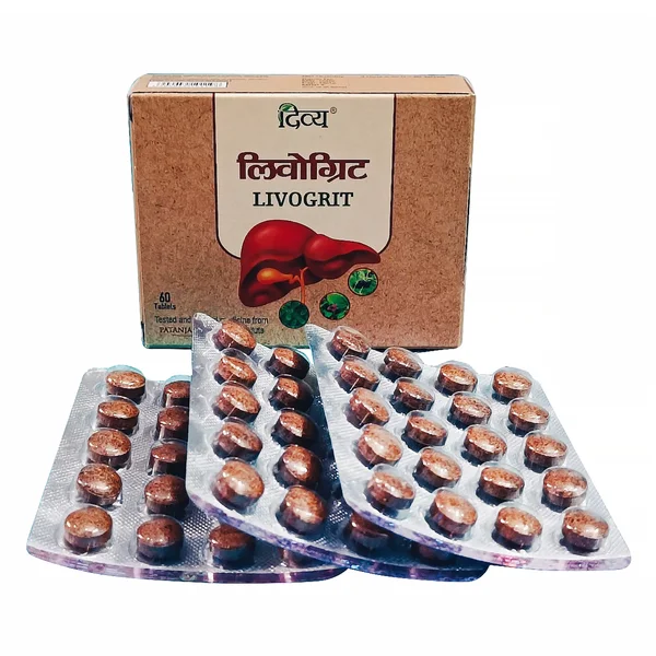 Patanjali Divya Livogrit, 60 Tablets, Pack of 1