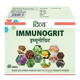 Patanjali Divya Immunogrit, 60 Tablets, Pack of 1