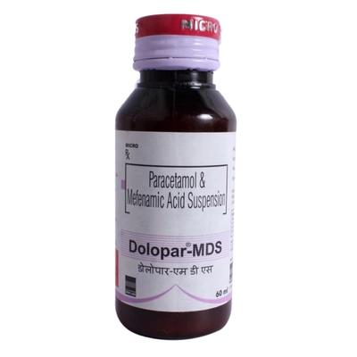 Dolopar-Mds  Suspension 60ml, Pack of 1 Liquid